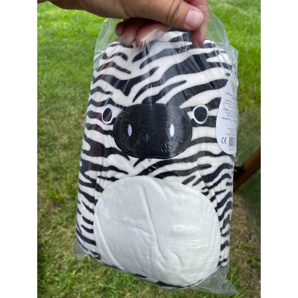 Squishmallow Tony 2019 12" Nwt zebra